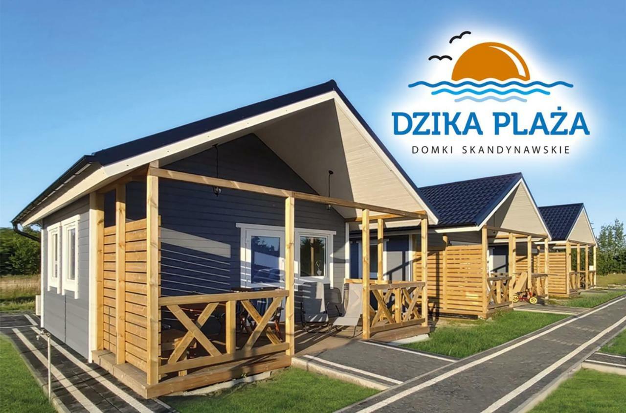 Dzika Plaza Wierzchucino Kültér fotó